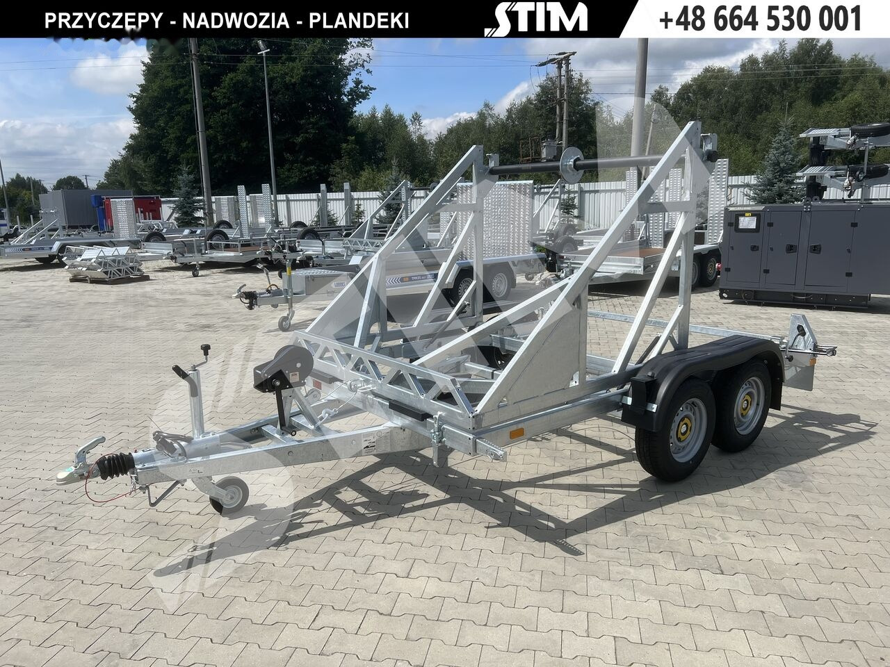 Stim S22/KB-35WR-KN - Remolque portabobinas: foto 5 Stim S22/KB-35WR-KN - Remolque portabobinas: foto 5