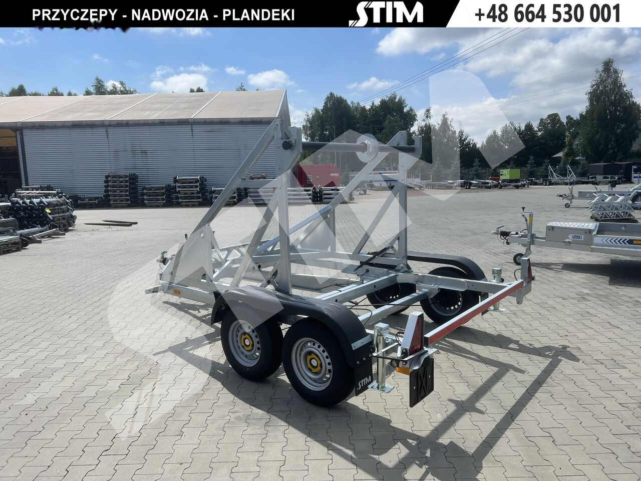Stim S22/KB-35WR-KN - Remolque portabobinas: foto 4 Stim S22/KB-35WR-KN - Remolque portabobinas: foto 4