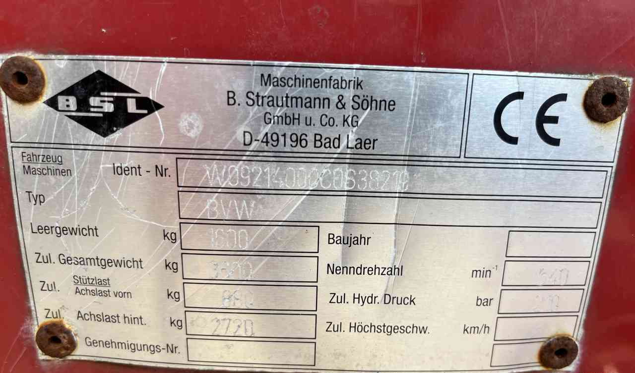 Strautmann BVW Blokkenwagen doseerwagen voermachines - Desensiladora: foto 5 Strautmann BVW Blokkenwagen doseerwagen voermachines - Desensiladora: foto 5