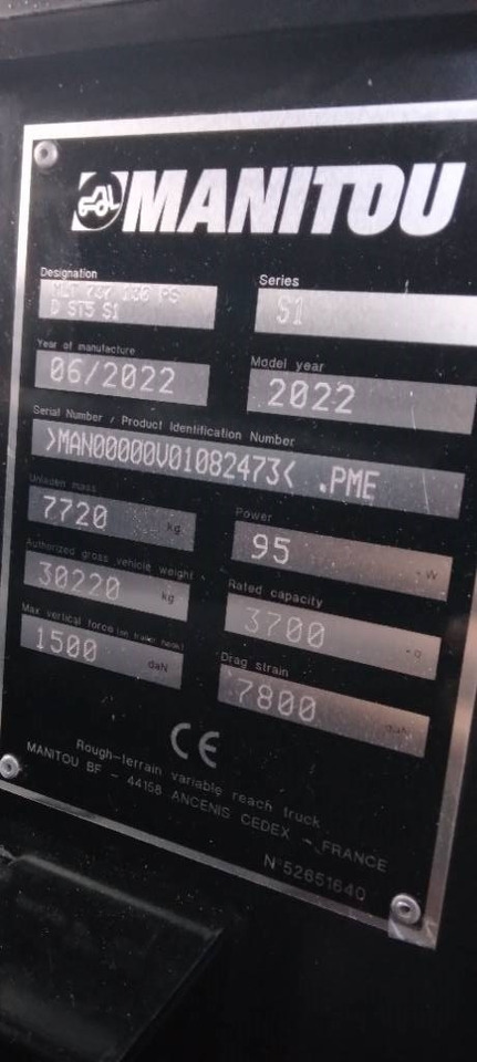 Leasing de Manitou MLT 737 130 PS+ 2022 Manitou MLT 737 130 PS+ 2022: foto 11 Leasing de Manitou MLT 737 130 PS+ 2022 Manitou MLT 737 130 PS+ 2022: foto 11