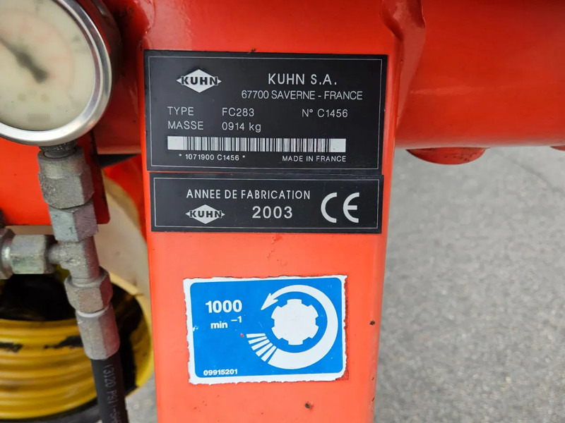 Leasing de Kuhn FC 283 achtermaaier Kuhn FC 283 achtermaaier: foto 17