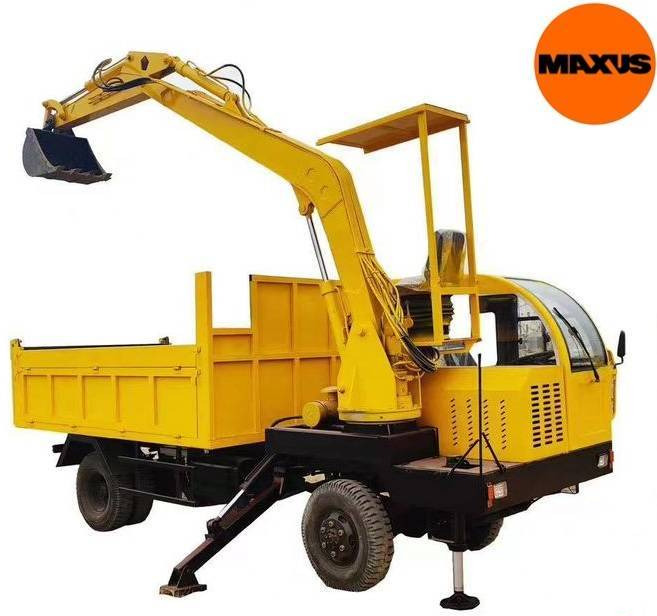 NEW MAXUS Excavator Trailer HDS Crane 2 tons | НОВИЙ Екскаватор Причепа HDS Кран Маніпулятор 2 тонни MAXUS - Excavadora: foto 1 NEW MAXUS Excavator Trailer HDS Crane 2 tons | НОВИЙ Екскаватор Причепа HDS Кран Маніпулятор 2 тонни MAXUS - Excavadora: foto 1