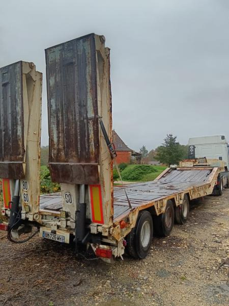 ACTM Porte engins 3 essieux - Semirremolque góndola rebajadas: foto 4 ACTM Porte engins 3 essieux - Semirremolque góndola rebajadas: foto 4