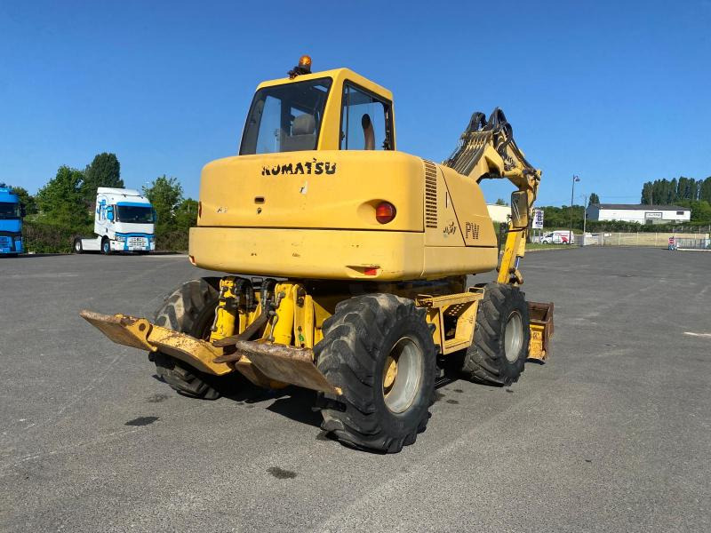 Komatsu PW95 - Excavadora de ruedas: foto 4 Komatsu PW95 - Excavadora de ruedas: foto 4