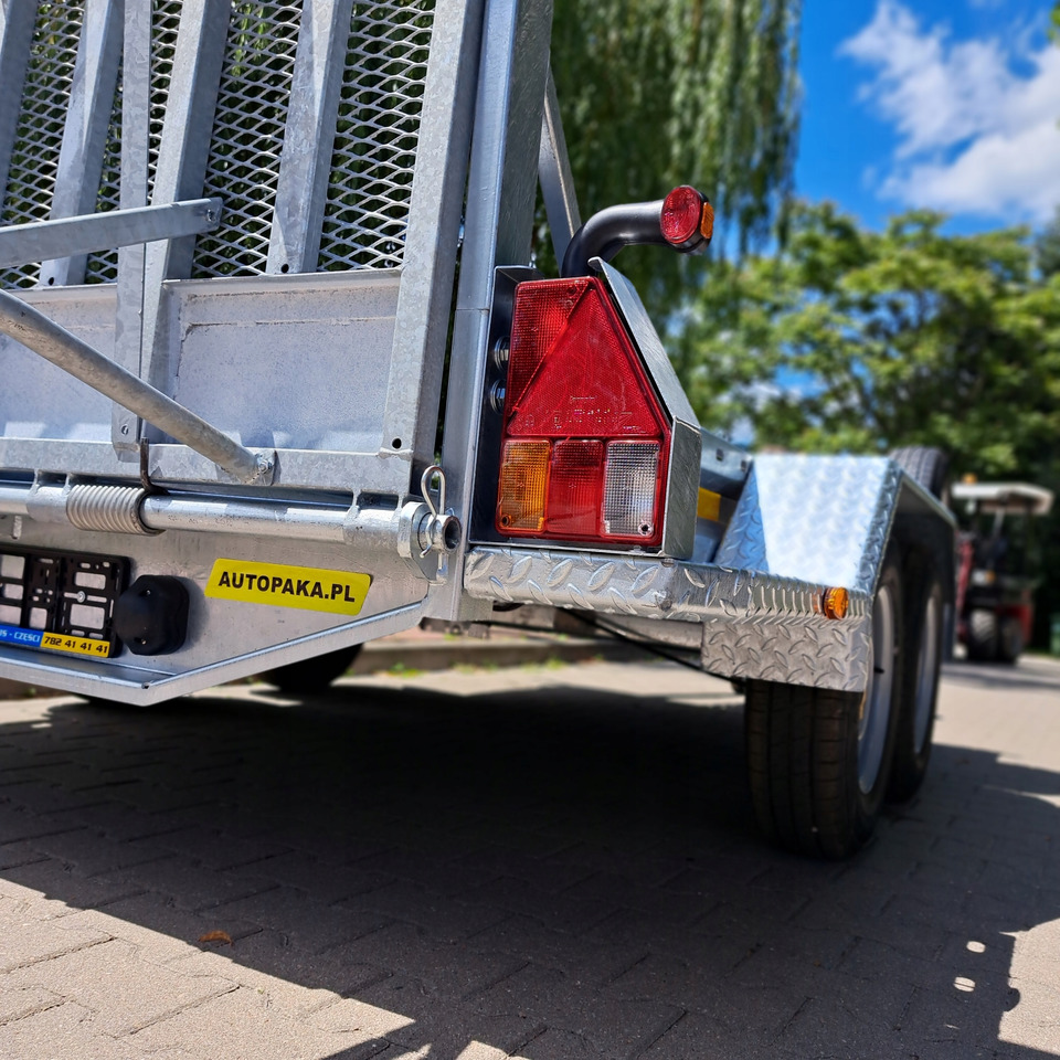 Remolque porta maquinaria nuevo PRZYCZEPA LAWETA DO MINIKOPARKI POD KOPARKĘ Z RAMPĄ 2700KG / MINI EXCAVATOR TRANSPORTER TRAILER WITH RAMPS 2700KG: foto 9