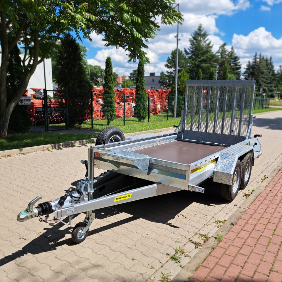 Remolque porta maquinaria nuevo PRZYCZEPA LAWETA DO MINIKOPARKI POD KOPARKĘ Z RAMPĄ 2700KG / MINI EXCAVATOR TRANSPORTER TRAILER WITH RAMPS 2700KG: foto 8