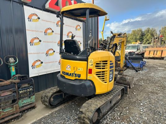 Komatsu PC26MR-3 à 19900€ HT - Miniexcavadora: foto 3 Komatsu PC26MR-3 à 19900€ HT - Miniexcavadora: foto 3