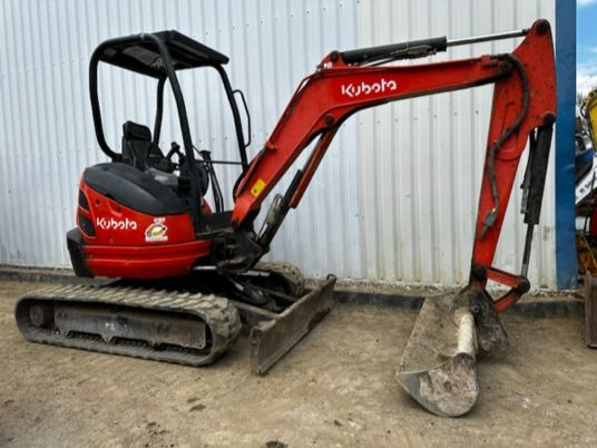 Kubota U25-3 EU Canopy - Miniexcavadora: foto 5 Kubota U25-3 EU Canopy - Miniexcavadora: foto 5