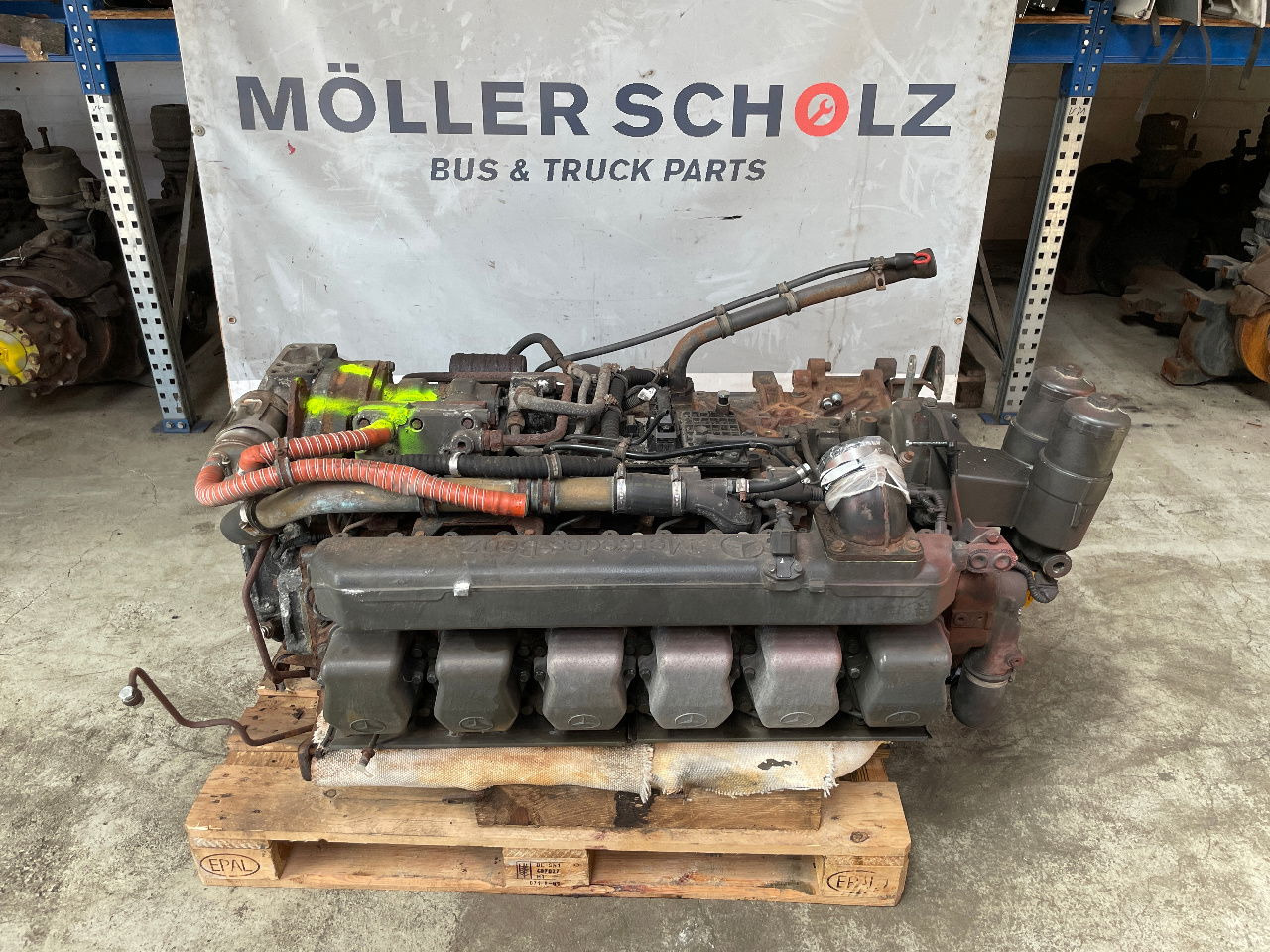 Mercedes-Benz Mercedes Motor OM 457 HLA Citaro OM457HLA 457942 Setra - Motor para Autobús: foto 1 Mercedes-Benz Mercedes Motor OM 457 HLA Citaro OM457HLA 457942 Setra - Motor para Autobús: foto 1