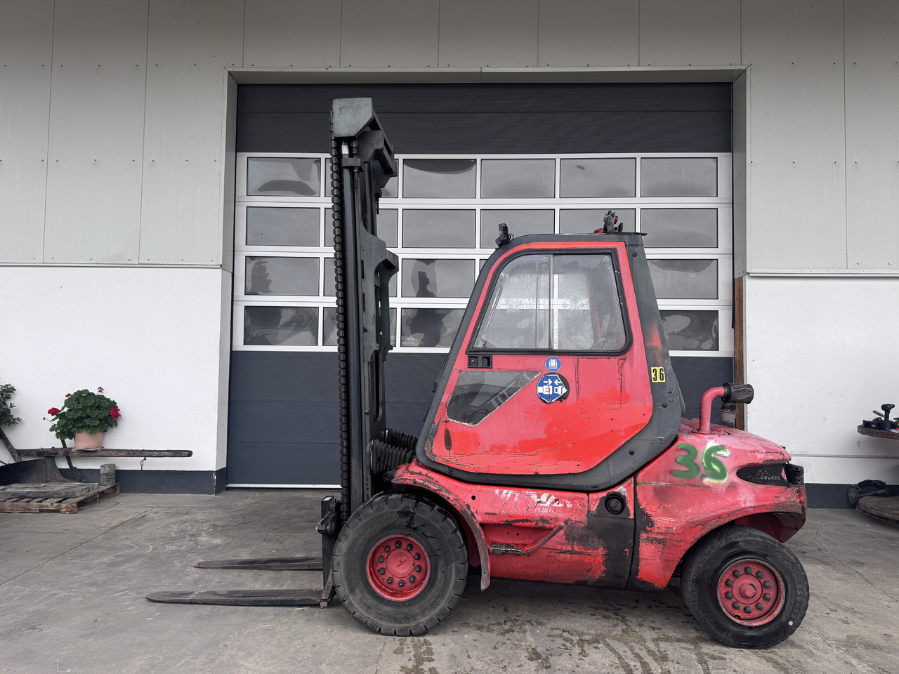 LINDE H 45 D 600 - Carretilla elevadora diésel: foto 1 LINDE H 45 D 600 - Carretilla elevadora diésel: foto 1