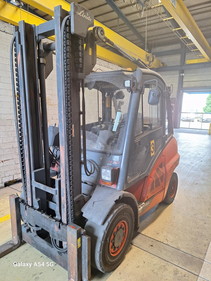 LINDE H 50 D-02 600 - Carretilla elevadora diésel: foto 1 LINDE H 50 D-02 600 - Carretilla elevadora diésel: foto 1