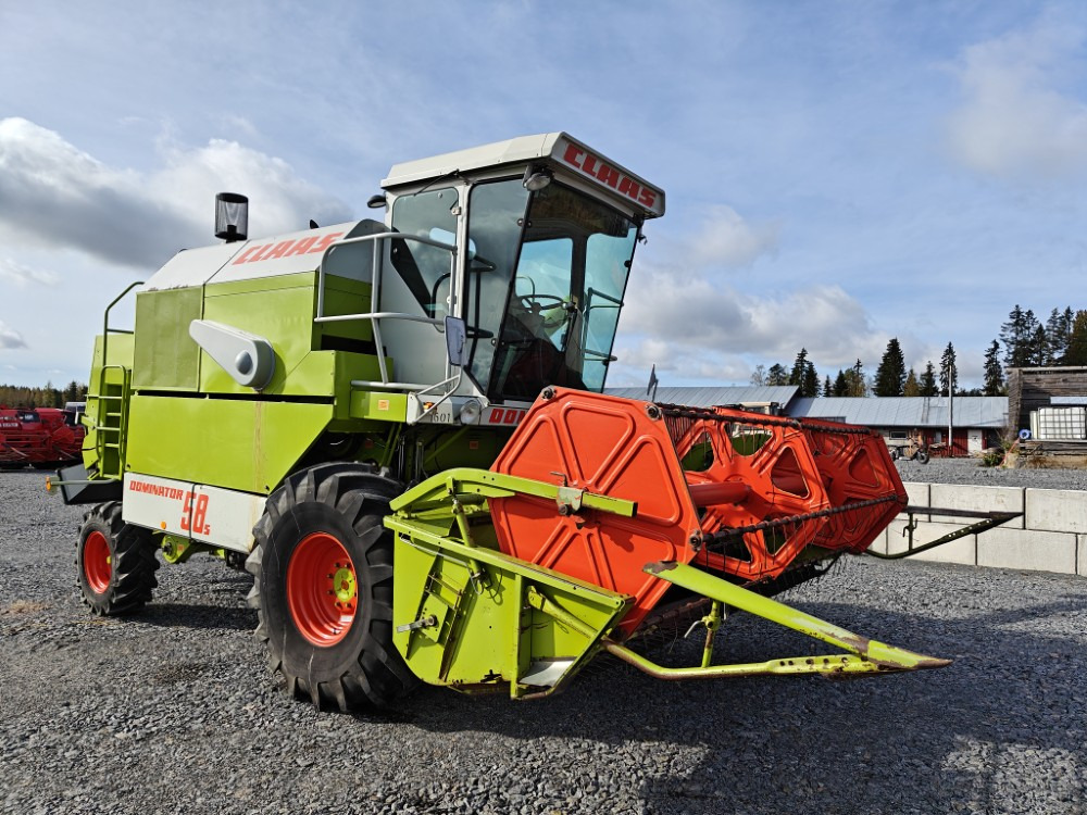 Claas Dominator 58S, 6-sylinterinen Hydraulinen torvi, ruumenlevitin, katso video! - Cosechadora de granos: foto 4 Claas Dominator 58S, 6-sylinterinen Hydraulinen torvi, ruumenlevitin, katso video! - Cosechadora de granos: foto 4
