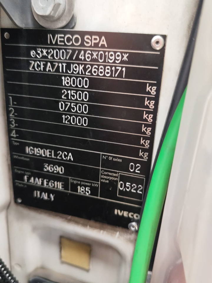 IVECO EUROCARGO 180-250 - Camión multibasculante, Camión grúa: foto 2 IVECO EUROCARGO 180-250 - Camión multibasculante, Camión grúa: foto 2