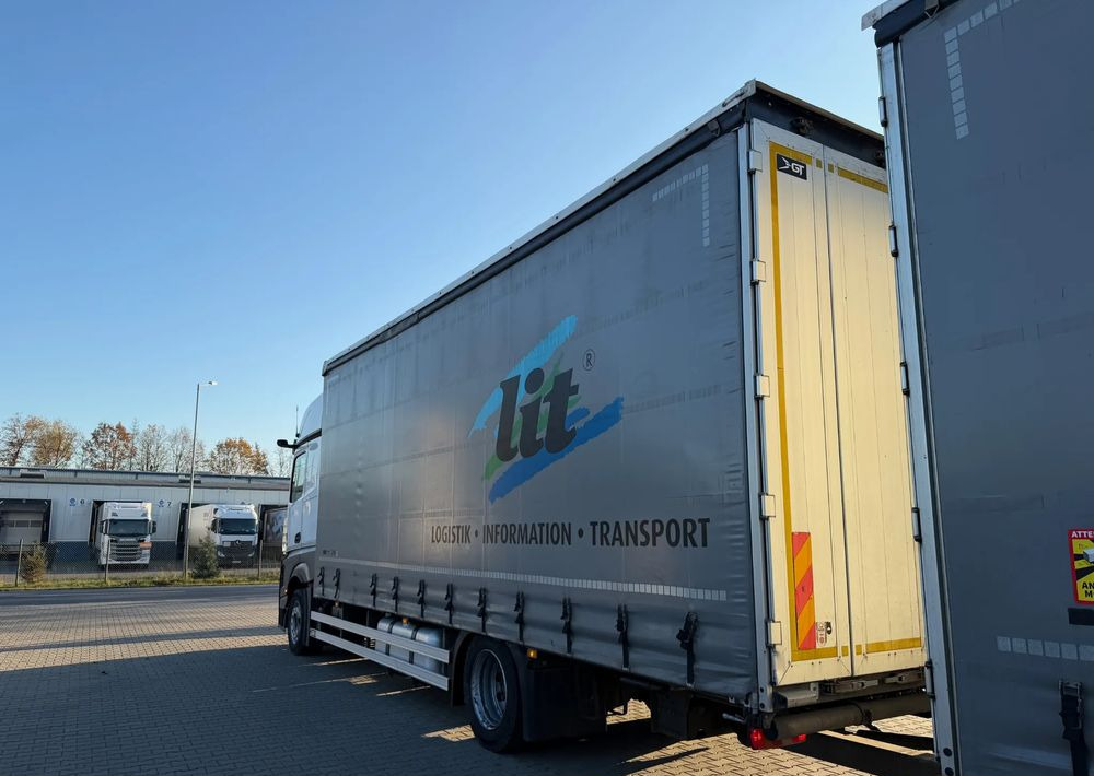 Camión lona Mercedes-Benz ACTROS 1845 Zestaw przestrzenny przejazdowy120m3: foto 9