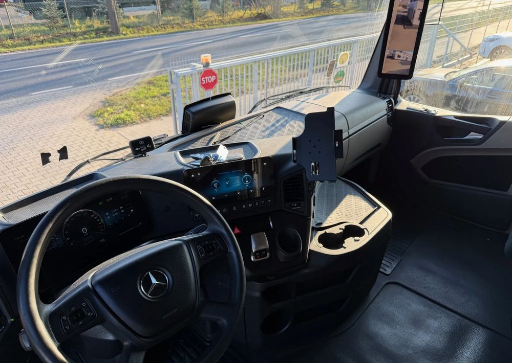 Camión lona Mercedes-Benz ACTROS 1845 Zestaw przestrzenny przejazdowy120m3: foto 12