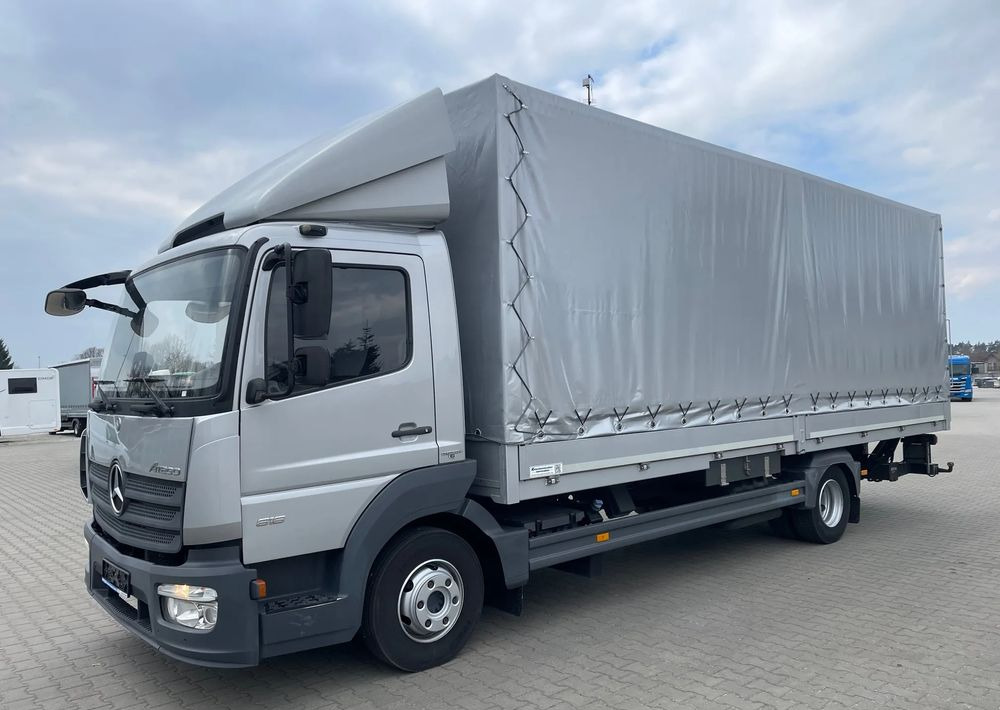 Mercedes-Benz ATEGO 818 KLIMA, WEBASTO - Camión lona: foto 2 Mercedes-Benz ATEGO 818 KLIMA, WEBASTO - Camión lona: foto 2