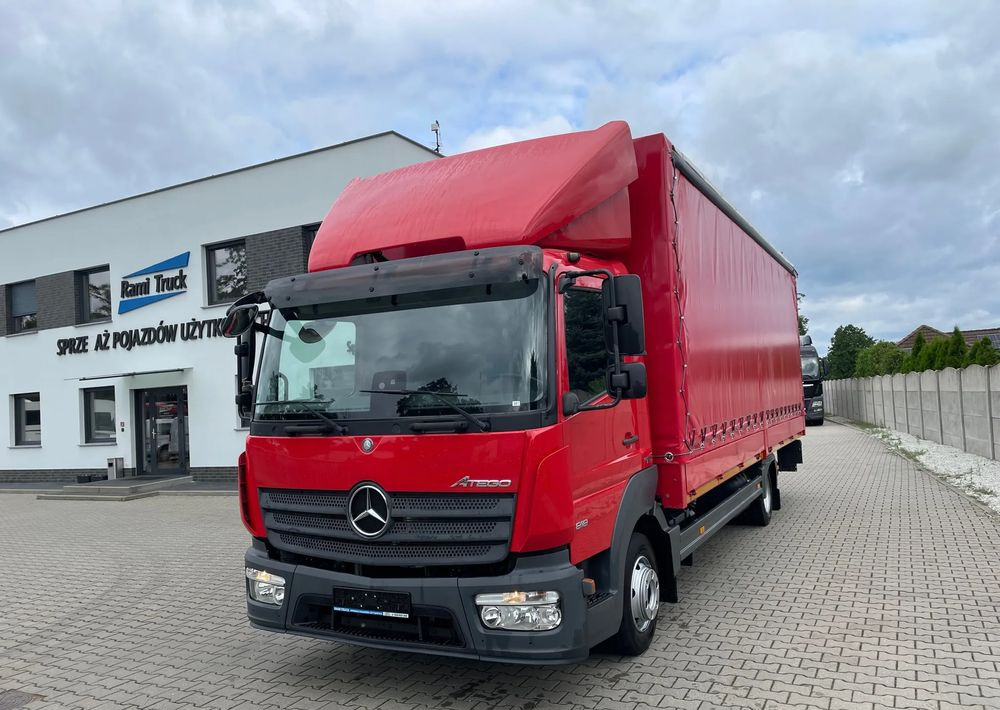 Mercedes-Benz ATEGO 818, Klima, webasto, burtofirana! - Camión lona: foto 1 Mercedes-Benz ATEGO 818, Klima, webasto, burtofirana! - Camión lona: foto 1