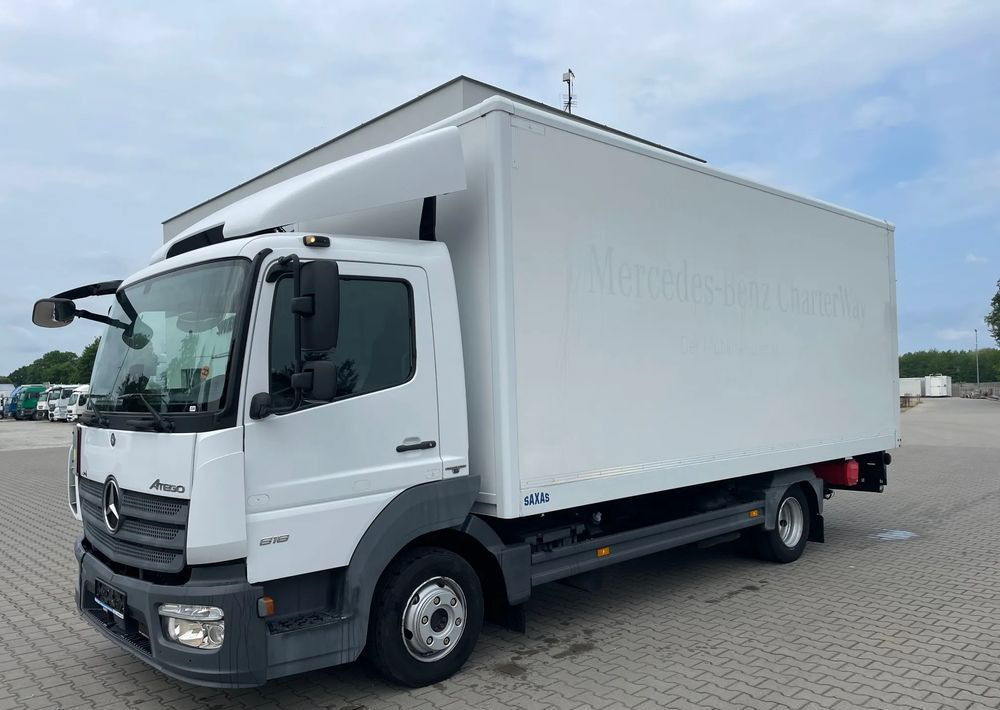 Mercedes-Benz ATEGO 818 klima, pneumatyka! - Camión caja cerrada: foto 2 Mercedes-Benz ATEGO 818 klima, pneumatyka! - Camión caja cerrada: foto 2