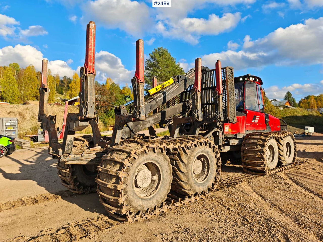 Komatsu 895 Forwarder (VIDEO) - Autocargador: foto 3 Komatsu 895 Forwarder (VIDEO) - Autocargador: foto 3