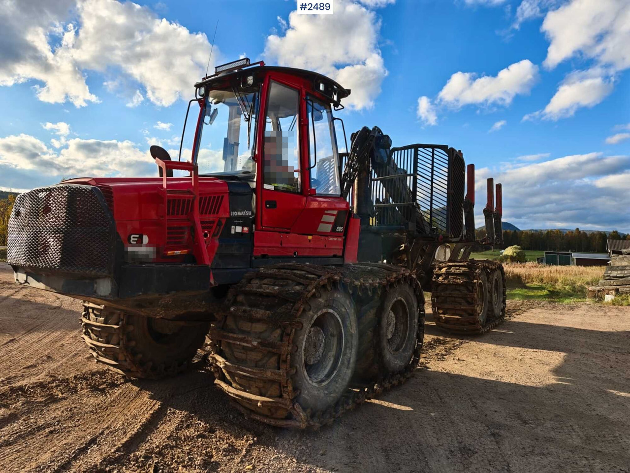 Komatsu 895 Forwarder (VIDEO) - Autocargador: foto 2 Komatsu 895 Forwarder (VIDEO) - Autocargador: foto 2