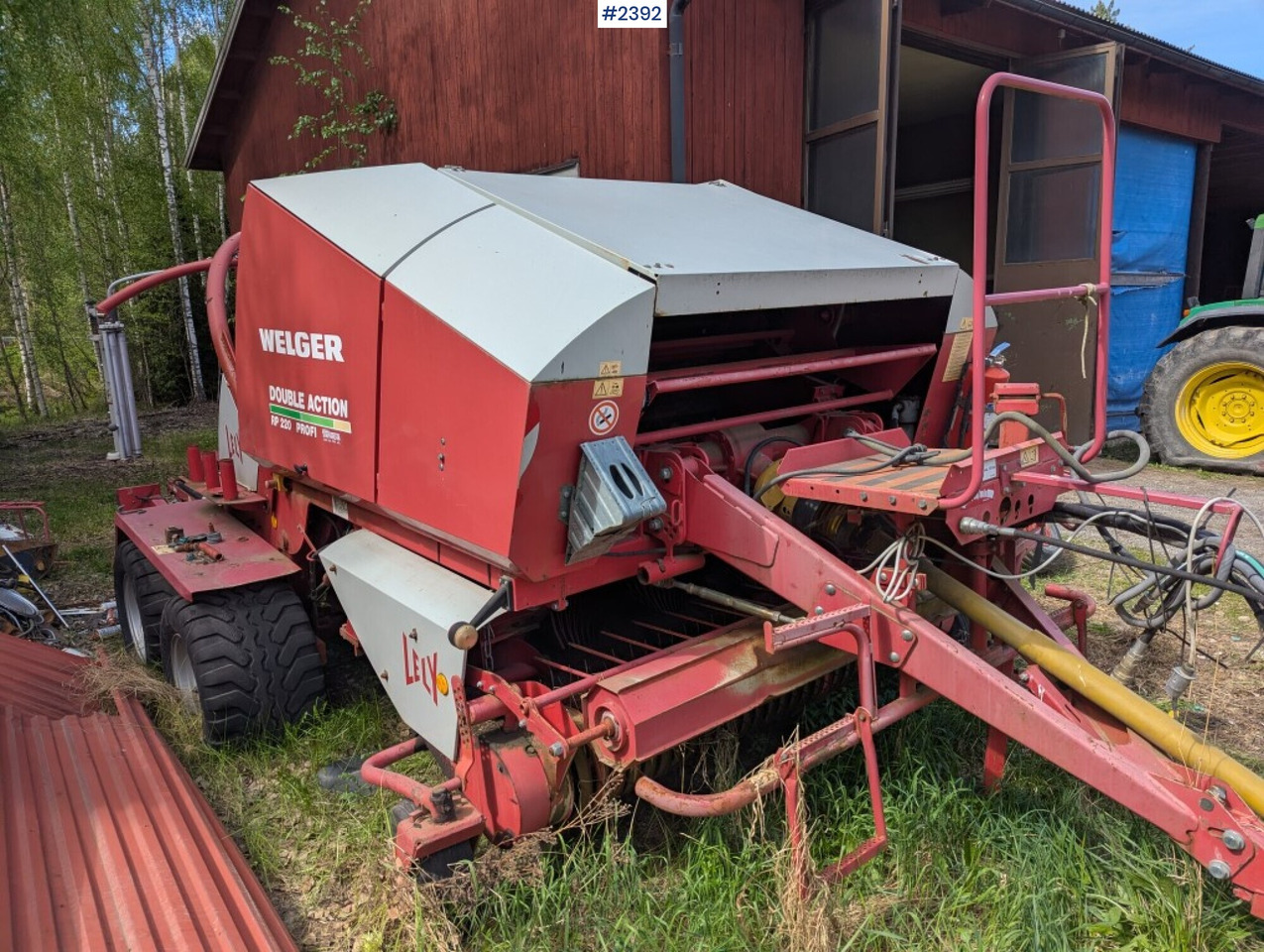 Round baler / Combination baler Welger double action 220 profi - Maquinaria de henificación: foto 3 Round baler / Combination baler Welger double action 220 profi - Maquinaria de henificación: foto 3