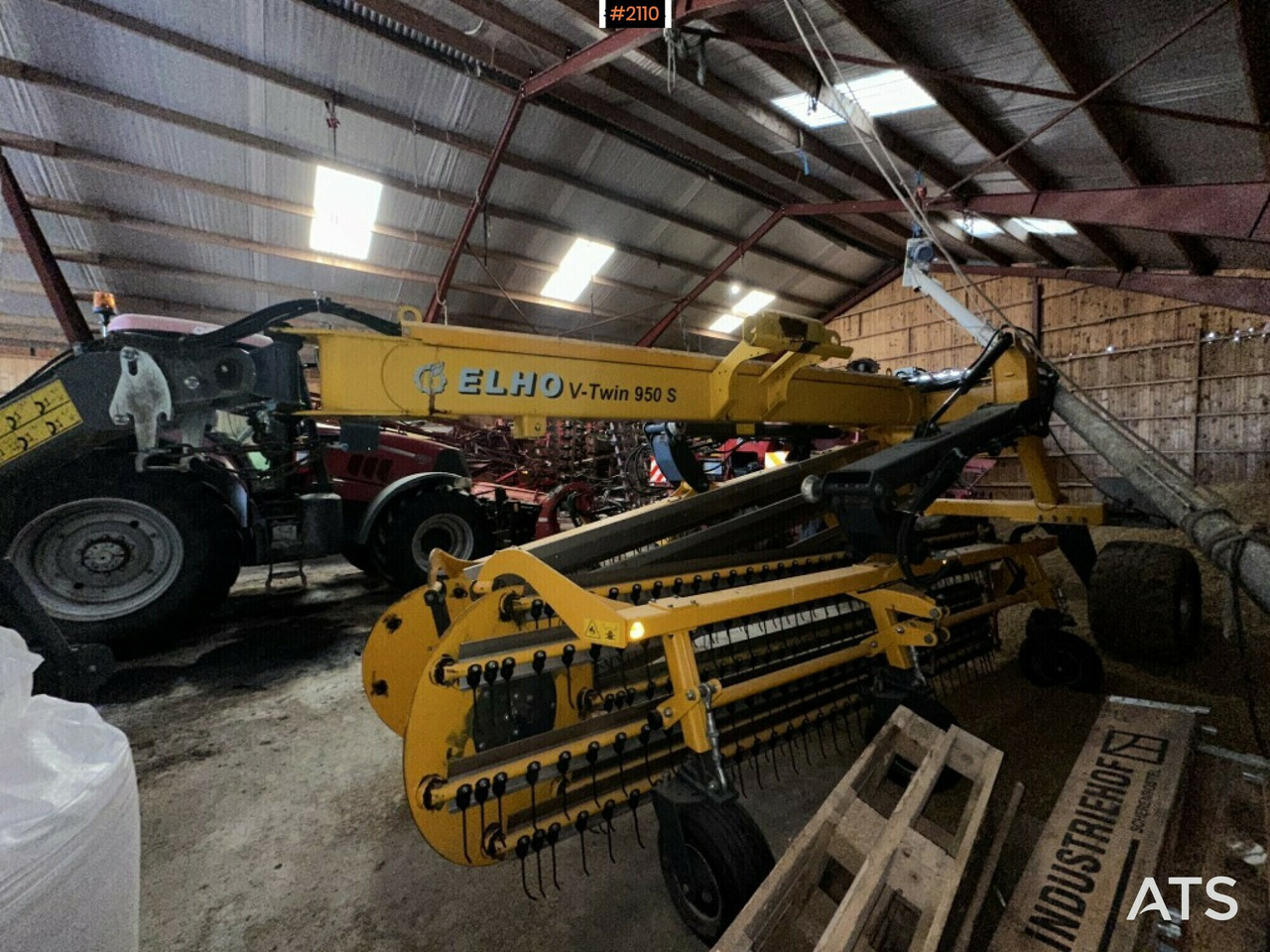 Towed Swathers ELHO V-Twin 950 S - Henificadora: foto 3 Towed Swathers ELHO V-Twin 950 S - Henificadora: foto 3