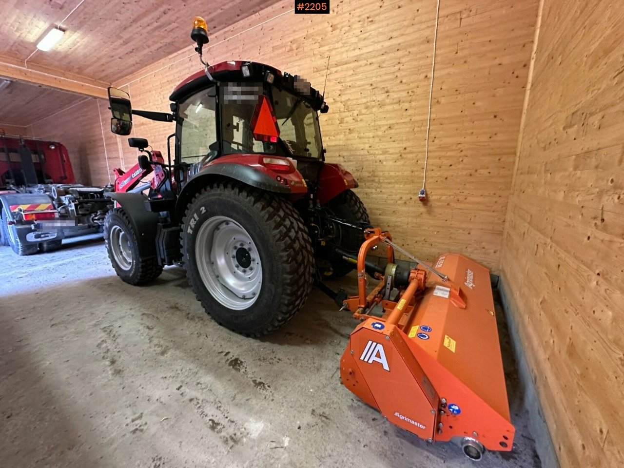 Tractor, Case IH Farmall 85C, Agrimaster KL 250 SW - Tractor: foto 2 Tractor, Case IH Farmall 85C, Agrimaster KL 250 SW - Tractor: foto 2