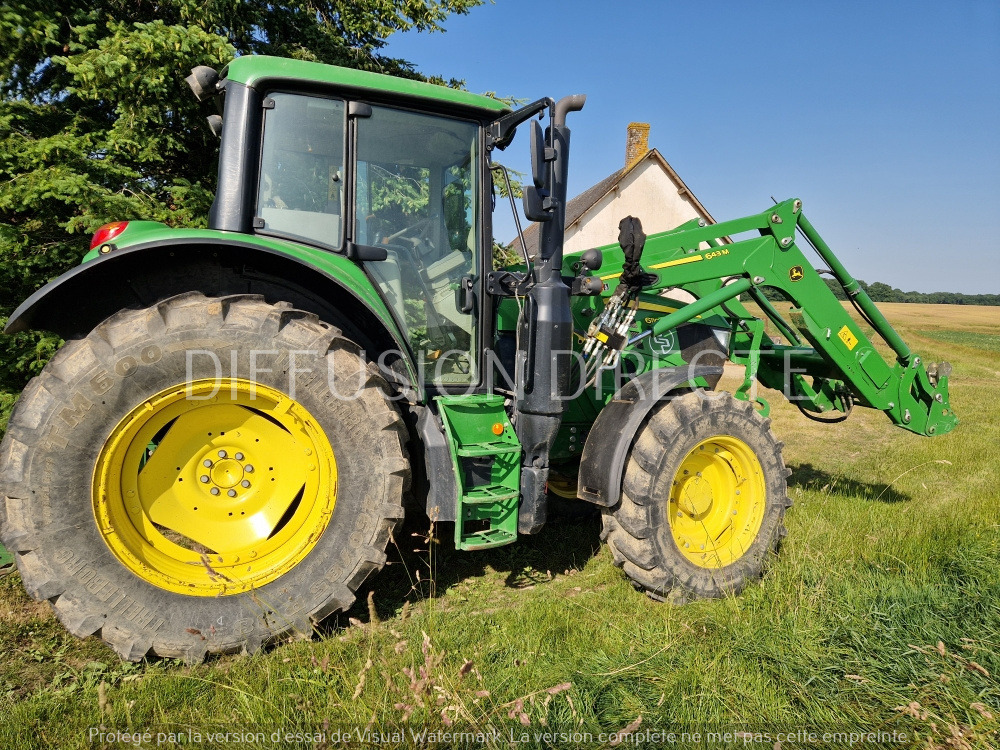 JOHN DEERE TRACTEUR AGRICOLE 6110M - Tractor: foto 2 JOHN DEERE TRACTEUR AGRICOLE 6110M - Tractor: foto 2