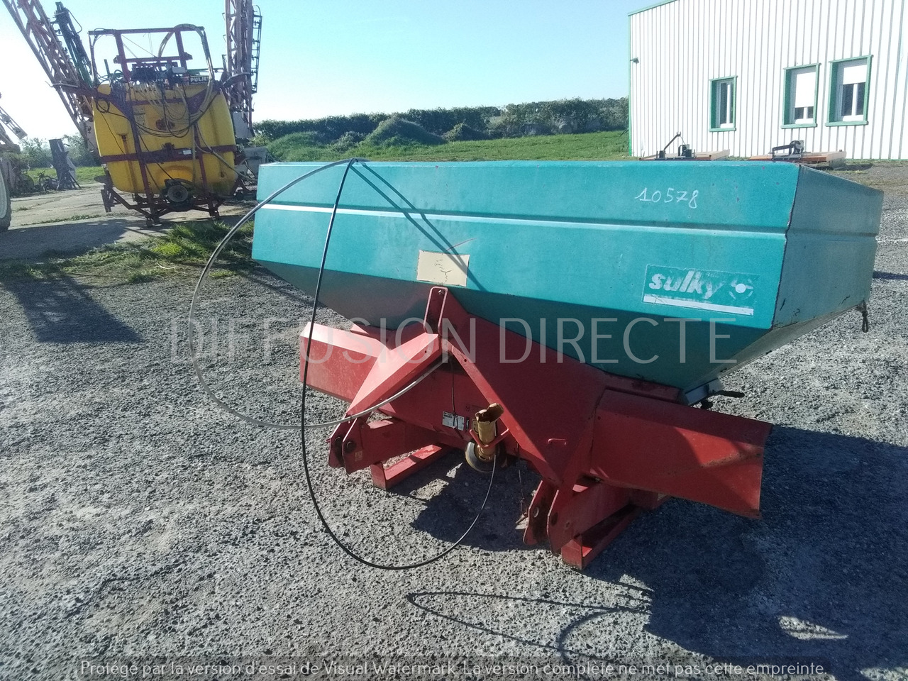 SULKY DISTRIBUTEUR D'ENGRAIS DPX 1155 - Esparcidor de fertilizantes: foto 2 SULKY DISTRIBUTEUR D'ENGRAIS DPX 1155 - Esparcidor de fertilizantes: foto 2