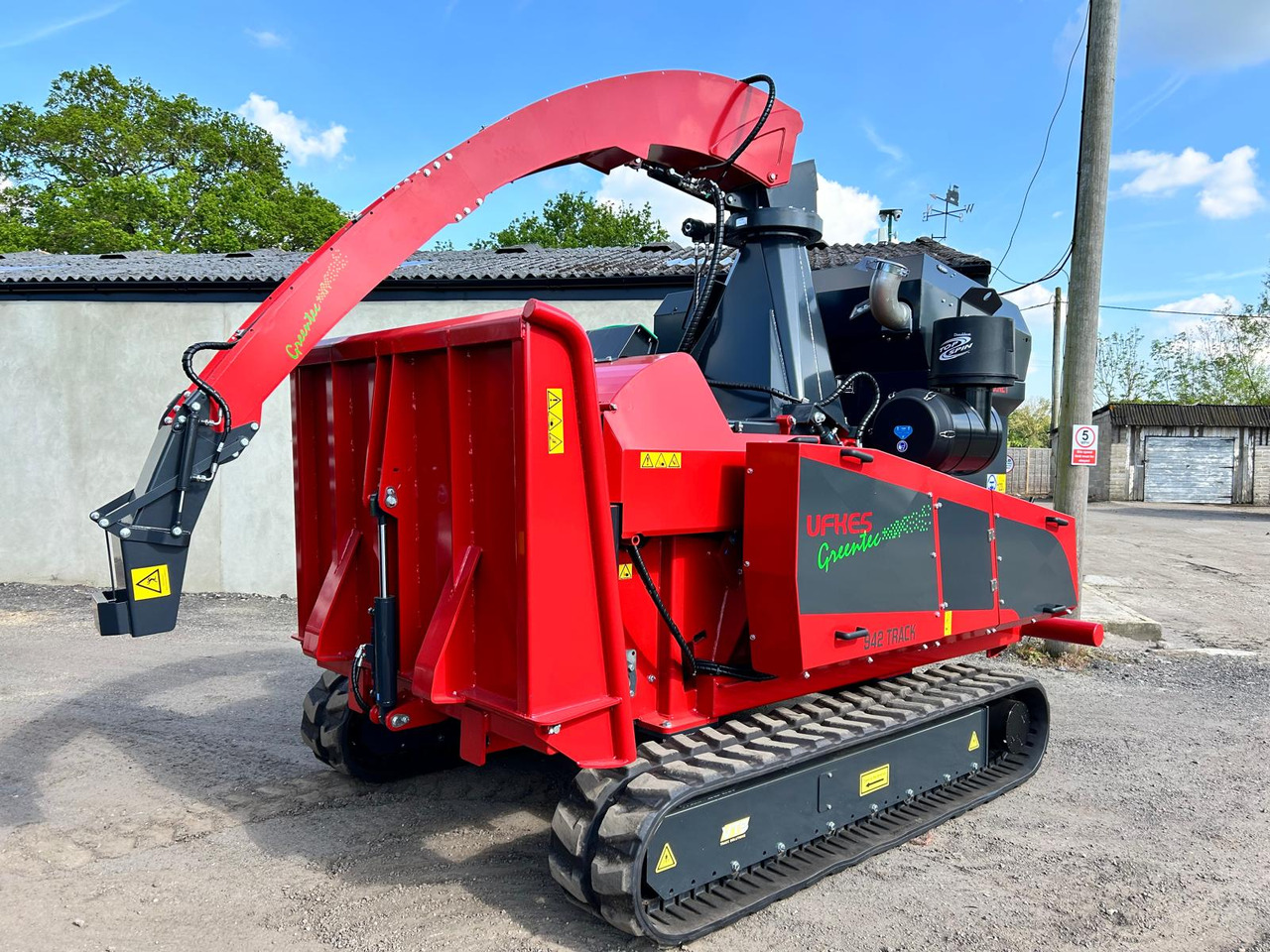 Trituradora de madera UFKES 942 Chipper: foto 11