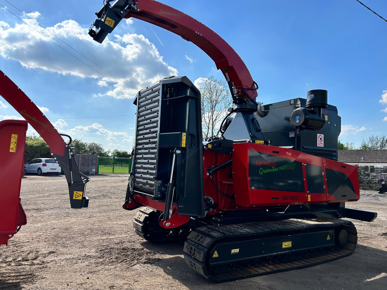 UFKES Greentec 962 Tracked Chipper - Trituradora de madera: foto 4 UFKES Greentec 962 Tracked Chipper - Trituradora de madera: foto 4