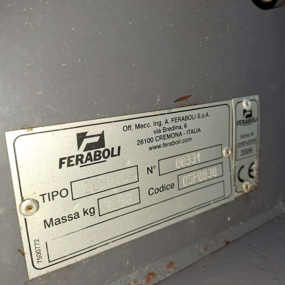 ROTOPRESSA FERABOLI 265 HTC - Rotoempacadora: foto 5 ROTOPRESSA FERABOLI 265 HTC - Rotoempacadora: foto 5