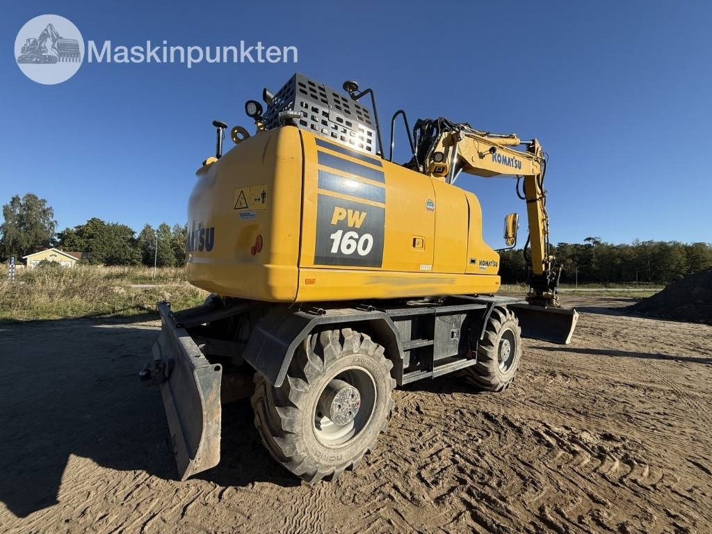 Komatsu PW 160 - Excavadora de ruedas: foto 5 Komatsu PW 160 - Excavadora de ruedas: foto 5
