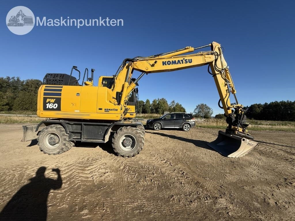 Komatsu PW 160 - Excavadora de ruedas: foto 4 Komatsu PW 160 - Excavadora de ruedas: foto 4