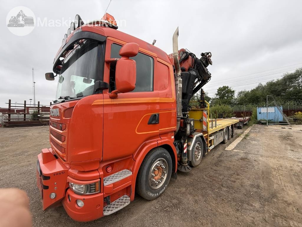 Scania R 450 bodbil - Camión grúa: foto 1 Scania R 450 bodbil - Camión grúa: foto 1