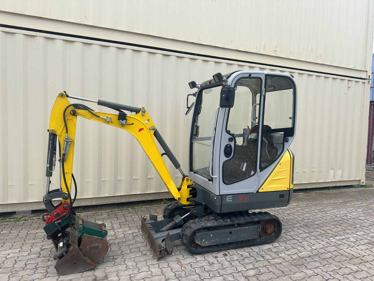 Wacker ET16 / 718 H / 2 x Löffel / MS01 / 1. Hand - Miniexcavadora: foto 1 Wacker ET16 / 718 H / 2 x Löffel / MS01 / 1. Hand - Miniexcavadora: foto 1