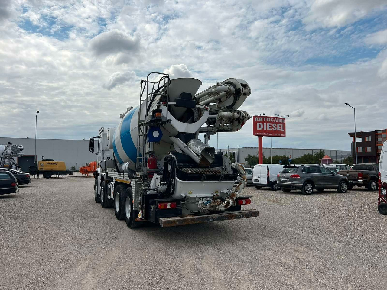 Mercedes-Benz AROCS 3251 CIFA MAGNUM MK28.4L - Camión bomba de hormigón: foto 5 Mercedes-Benz AROCS 3251 CIFA MAGNUM MK28.4L - Camión bomba de hormigón: foto 5