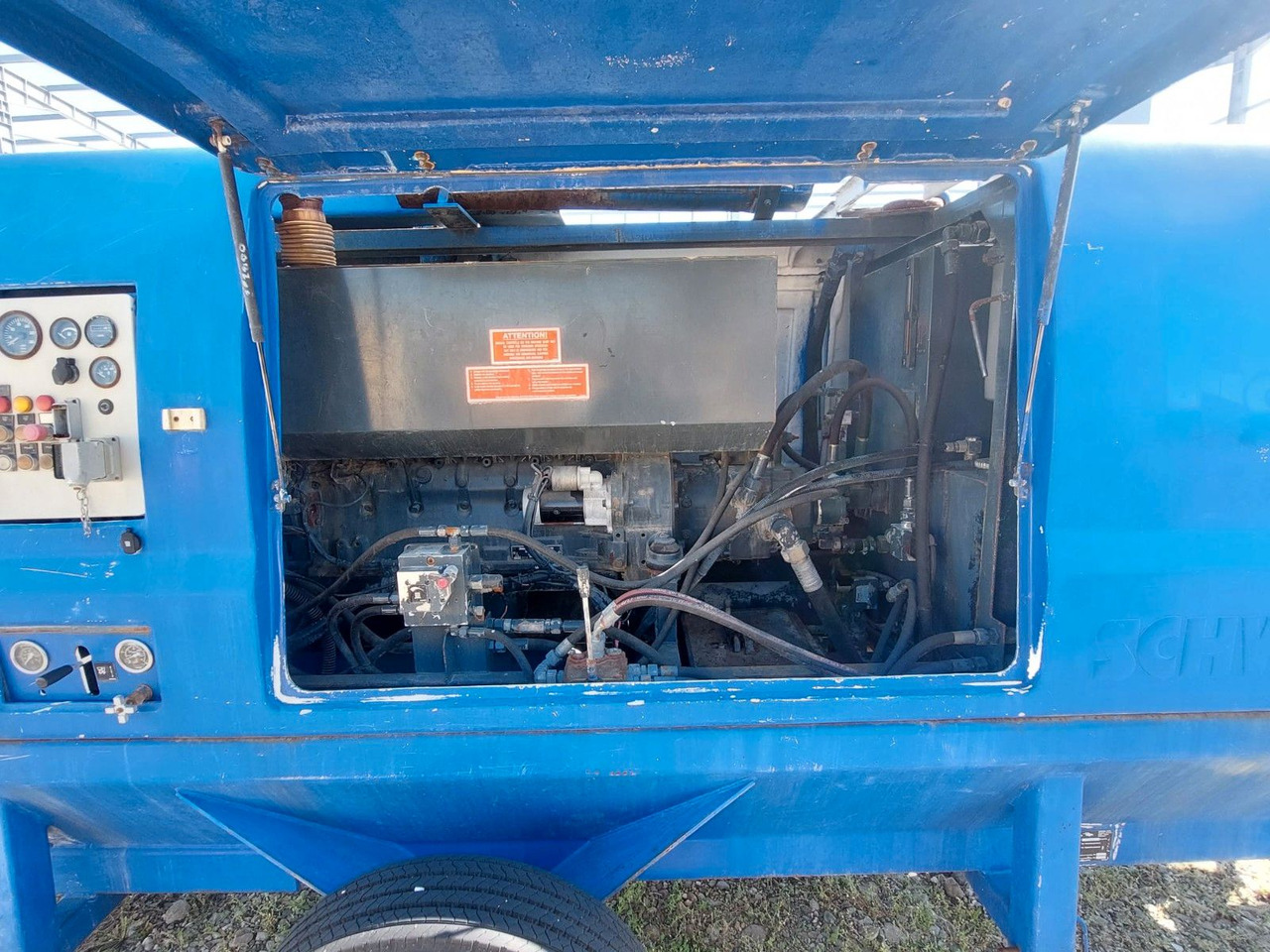 Bomba de hormigon estacionaria SCHWING BP2800D: foto 6