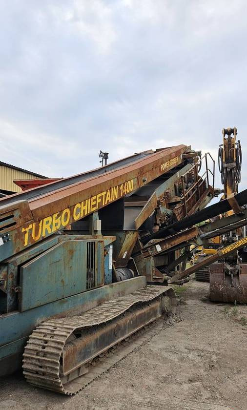 Przesiewacz mobilny Powerscreen Chieftain 1400 rozdrabniacz wibrokrata - Cribadora: foto 2 Przesiewacz mobilny Powerscreen Chieftain 1400 rozdrabniacz wibrokrata - Cribadora: foto 2