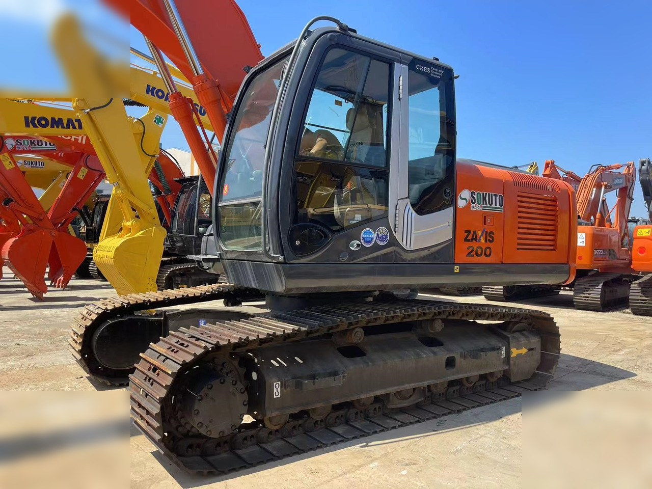 HITACHI ZX200-3G - Excavadora de cadenas: foto 5 HITACHI ZX200-3G - Excavadora de cadenas: foto 5