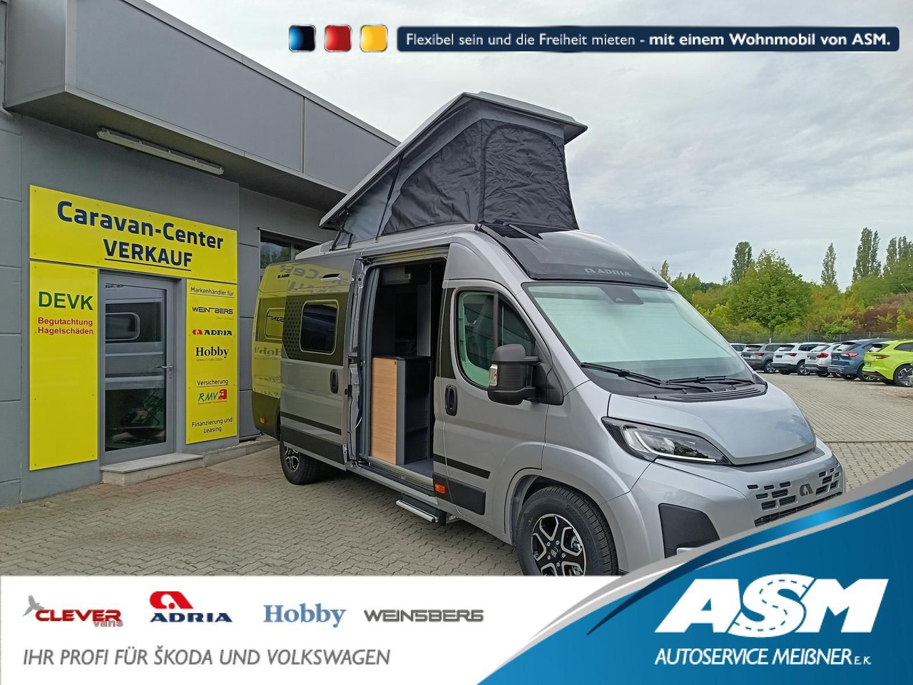 Adria Twin "60Y" 640 SGX 4,25MAXI*JUBILEE*AUFSTELLDACH - Cámper: foto 1 Adria Twin "60Y" 640 SGX 4,25MAXI*JUBILEE*AUFSTELLDACH - Cámper: foto 1