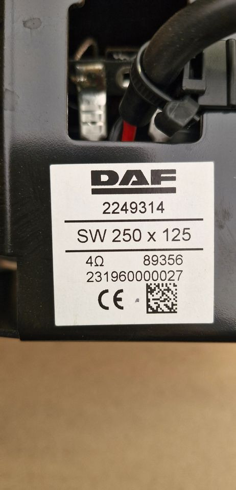 DAF XG XF GŁOŚNIK SUBWOFFER 2249314 - Cabina e interior para Camión: foto 3 DAF XG XF GŁOŚNIK SUBWOFFER 2249314 - Cabina e interior para Camión: foto 3