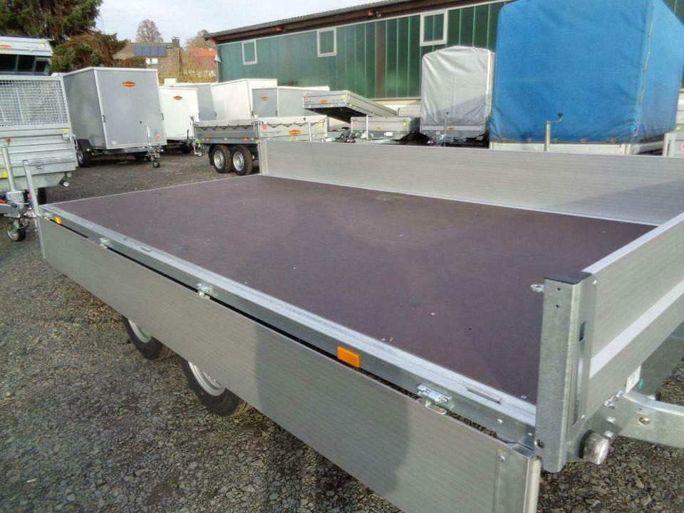 Böckmann HL-AL 4121/27 ECO PKW-Anhänger, 2,7to. Hochlader - Remolque plataforma/ Caja abierta: foto 4 Böckmann HL-AL 4121/27 ECO PKW-Anhänger, 2,7to. Hochlader - Remolque plataforma/ Caja abierta: foto 4