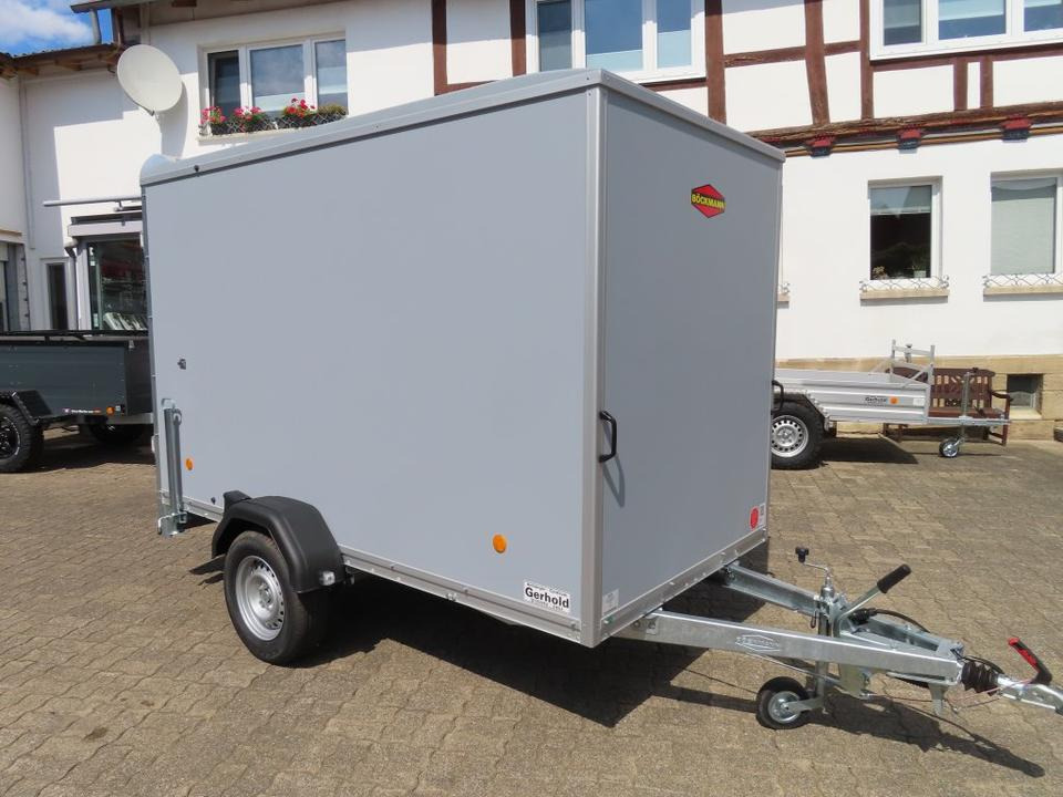 Böckmann Kofferanhänger KT 3015/135,100 km/h, Abstellstützen - Remolque caja cerrada: foto 1 Böckmann Kofferanhänger KT 3015/135,100 km/h, Abstellstützen - Remolque caja cerrada: foto 1