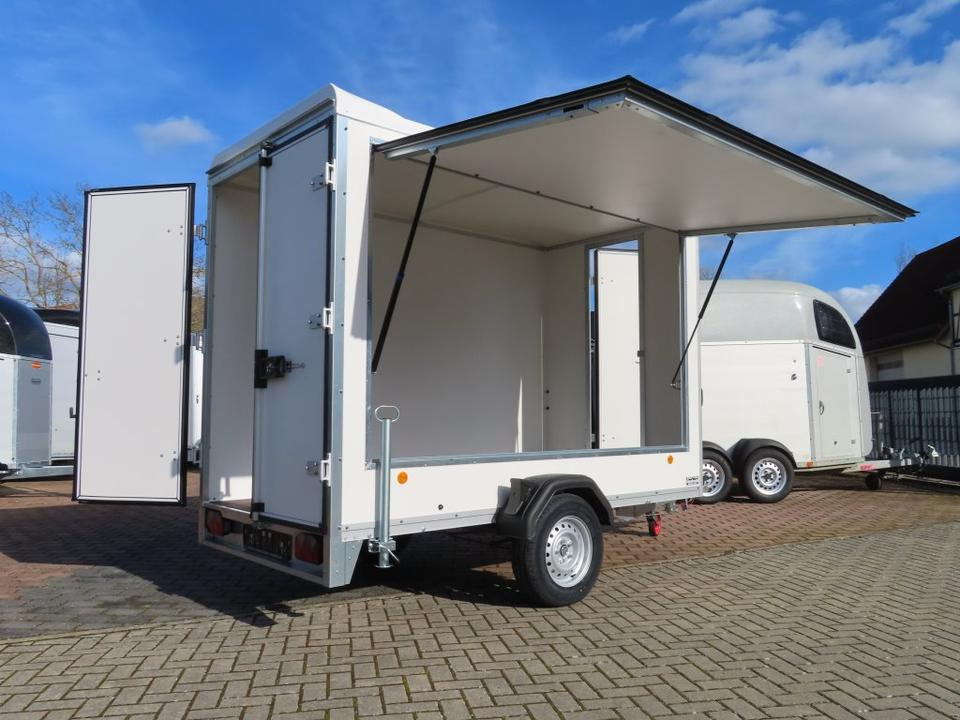 Böckmann Kofferanhänger KT 3015/135 Verkaufsanhänger PKW Anhänger - Remolque venta ambulante: foto 2 Böckmann Kofferanhänger KT 3015/135 Verkaufsanhänger PKW Anhänger - Remolque venta ambulante: foto 2
