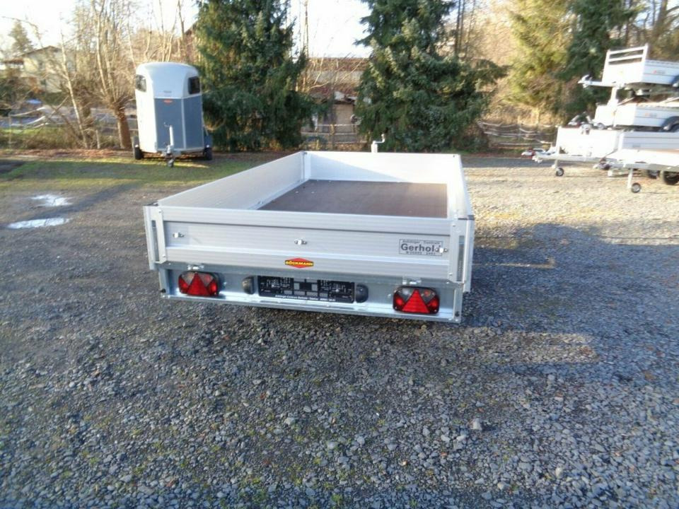 Böckmann PKW-Anhänger, 2,0 to. Hochlader,Staubox, Containernetz - Remolque plataforma/ Caja abierta: foto 5 Böckmann PKW-Anhänger, 2,0 to. Hochlader,Staubox, Containernetz - Remolque plataforma/ Caja abierta: foto 5