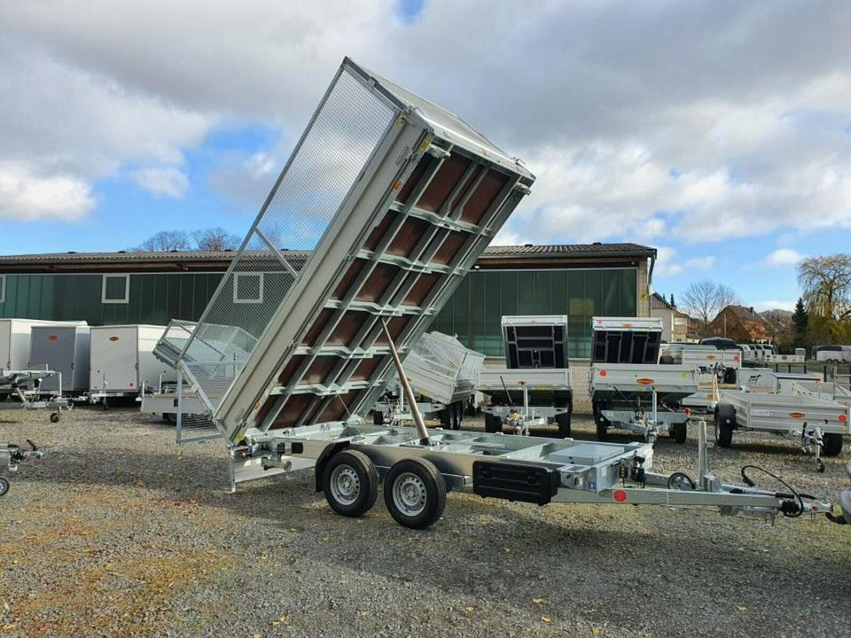 Böckmann PKW-Anhänger 3,5to, Dreiseitenkipper, Gitter - Remolque volquete: foto 3 Böckmann PKW-Anhänger 3,5to, Dreiseitenkipper, Gitter - Remolque volquete: foto 3