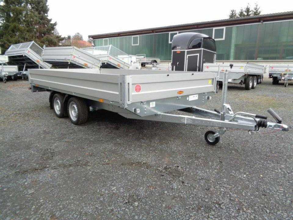 Böckmann PKW-Anhänger HL-AL 4121/27 F ECO 2,7 to. - Remolque plataforma/ Caja abierta: foto 2 Böckmann PKW-Anhänger HL-AL 4121/27 F ECO 2,7 to. - Remolque plataforma/ Caja abierta: foto 2