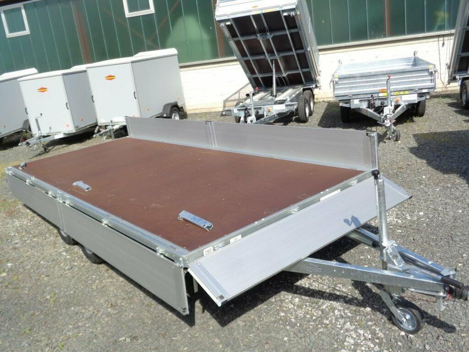 Böckmann PKW-Anhänger, HL-AL5121/30, 3,0.to. große Ladefläche - Remolque plataforma/ Caja abierta: foto 4 Böckmann PKW-Anhänger, HL-AL5121/30, 3,0.to. große Ladefläche - Remolque plataforma/ Caja abierta: foto 4