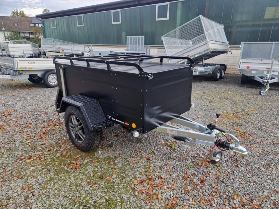 PKW Anhänger Offroad Kofferanhänger 100km/h TPV Böckmann Dachzelt - Remolque de coche: foto 1 PKW Anhänger Offroad Kofferanhänger 100km/h TPV Böckmann Dachzelt - Remolque de coche: foto 1